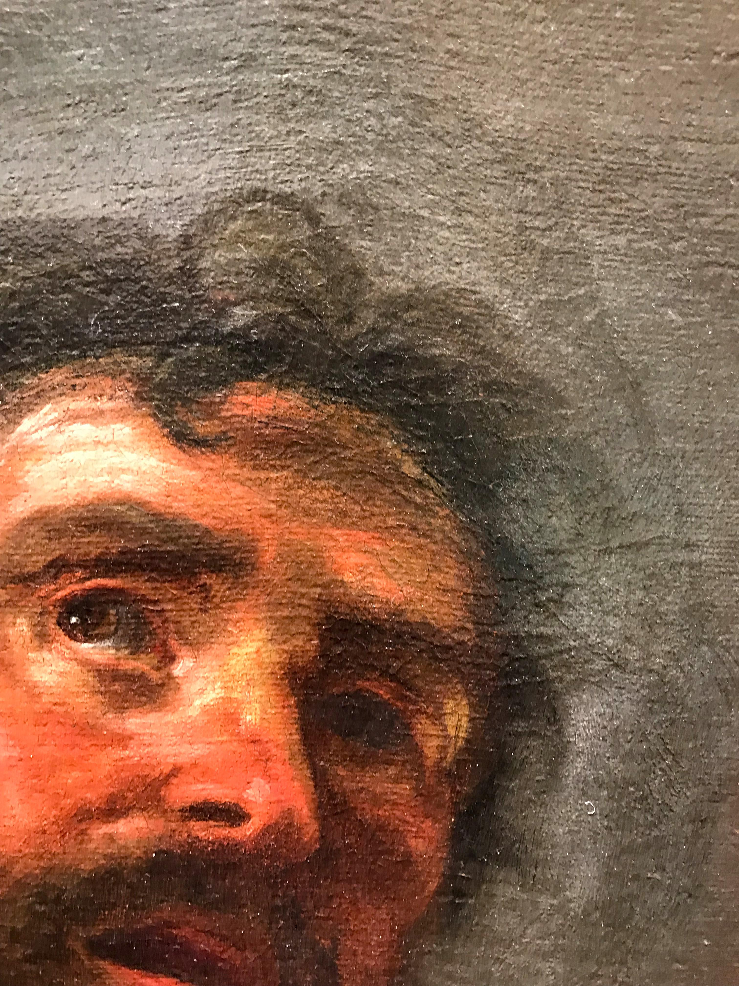 17° secolo Di Johann Carl Loth San Marco Olio su tela in vendita 4