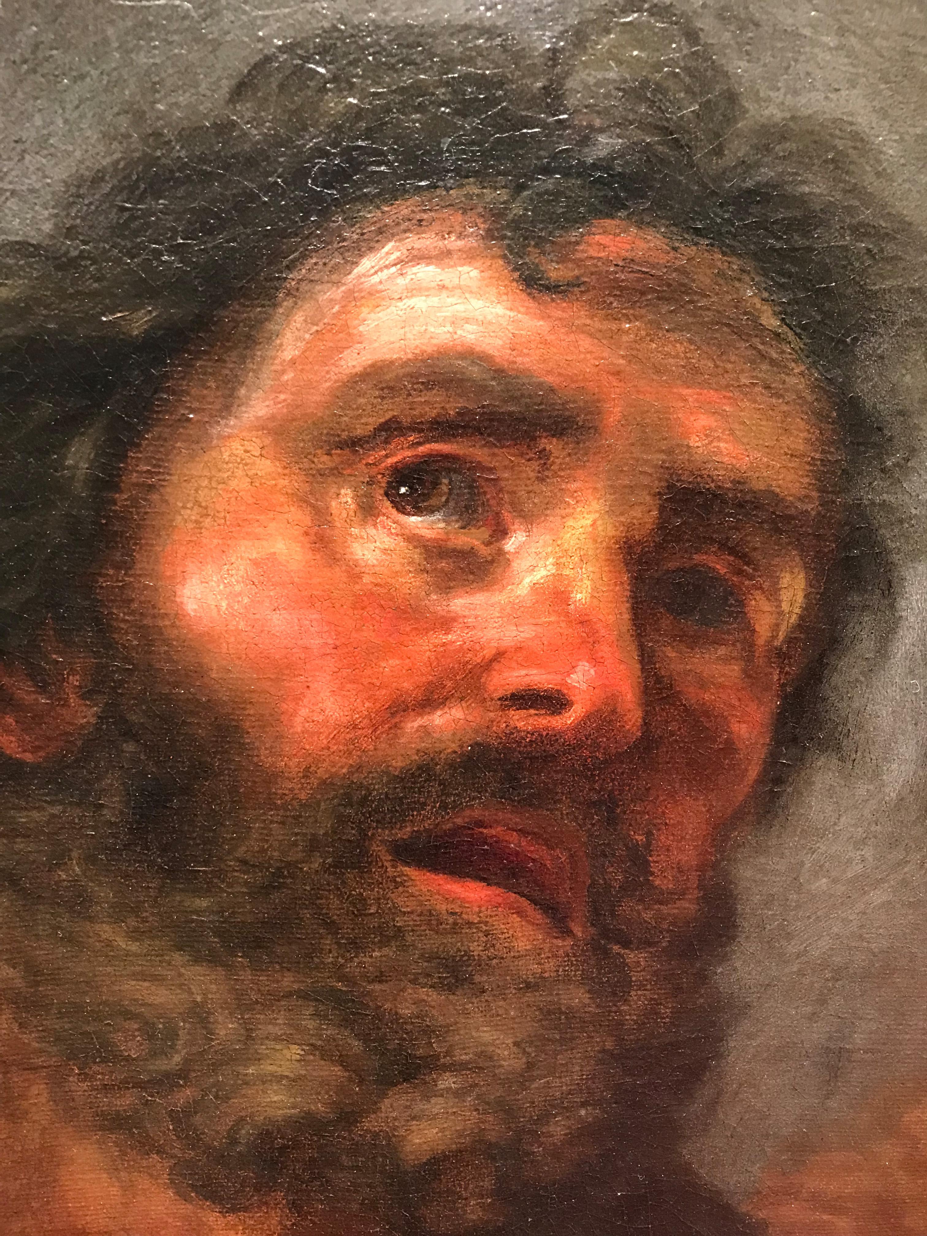 17° secolo Di Johann Carl Loth San Marco Olio su tela in vendita 5