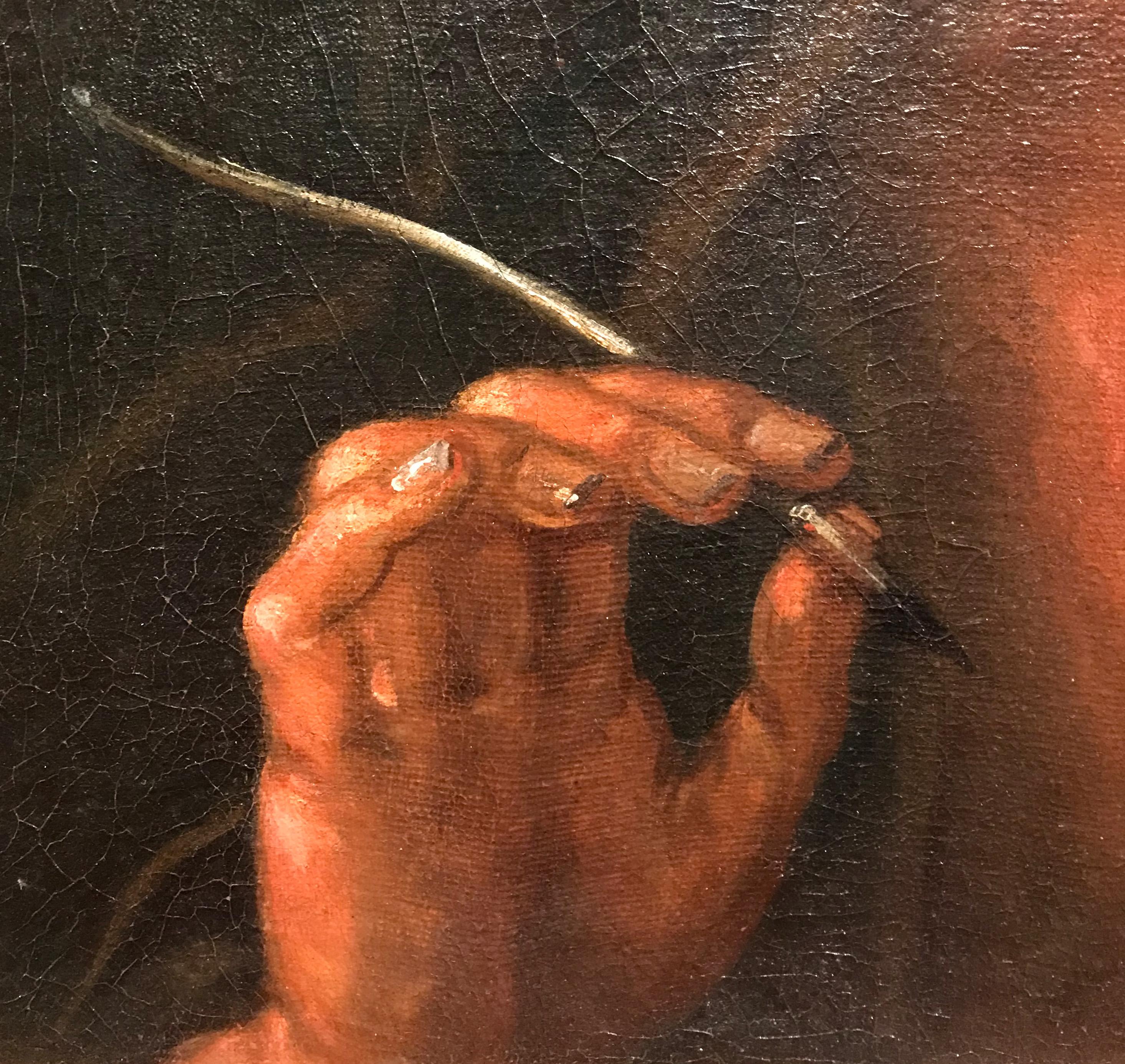 17° secolo Di Johann Carl Loth San Marco Olio su tela in vendita 6