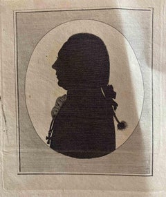 Portrait - Gravure originale de Johann Caspar Lavater - 1810