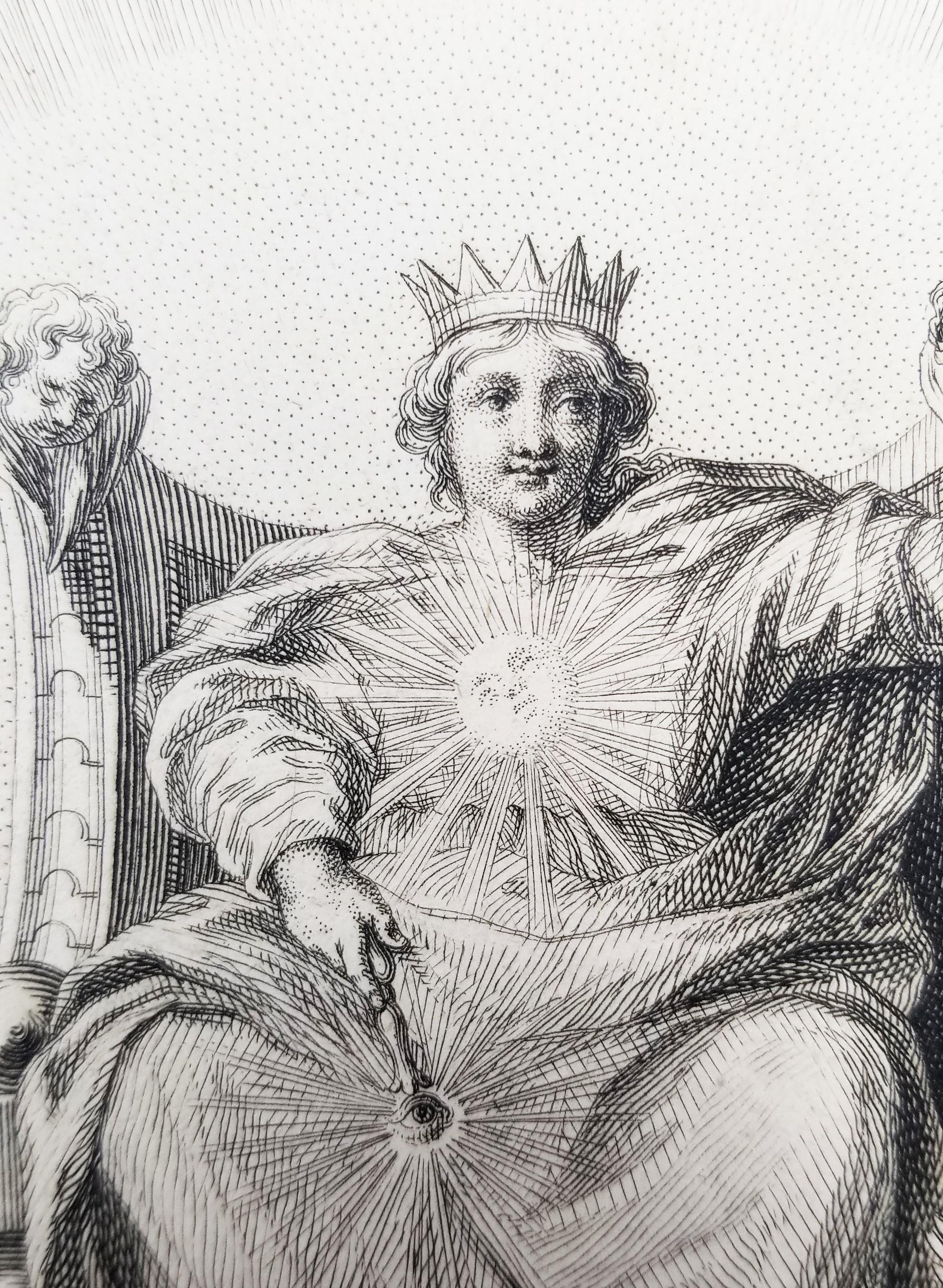 Meridies; Der Mittag (Mediodía; El Mediodía) /// Johann Daniel Preissler Viejo Maestro en venta 12