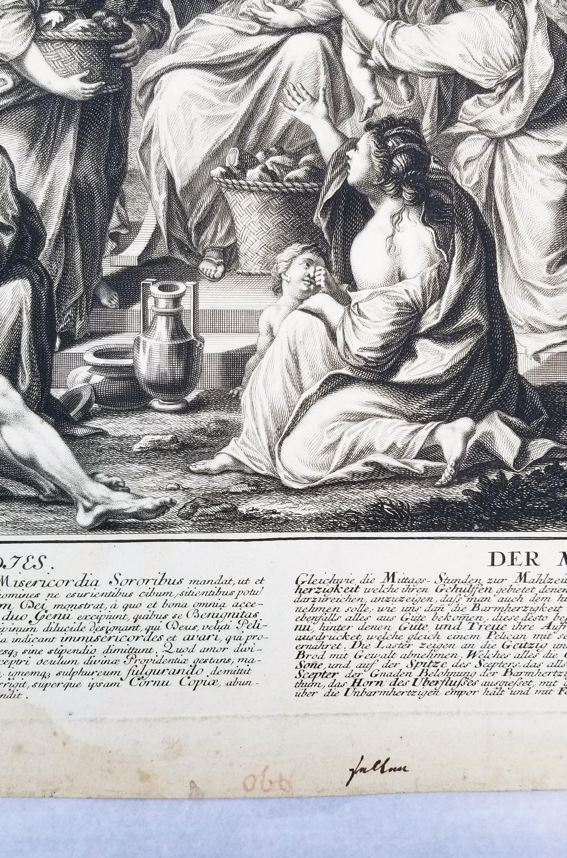 Meridies; Der Mittag (Mediodía; El Mediodía) /// Johann Daniel Preissler Viejo Maestro en venta 8