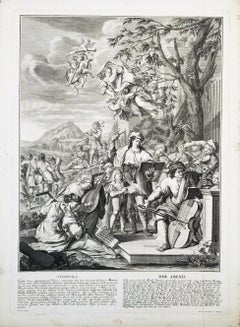 Vespera; Der Abend (Sera; La sera) /// Johann Daniel Preissler Vecchio Maestro