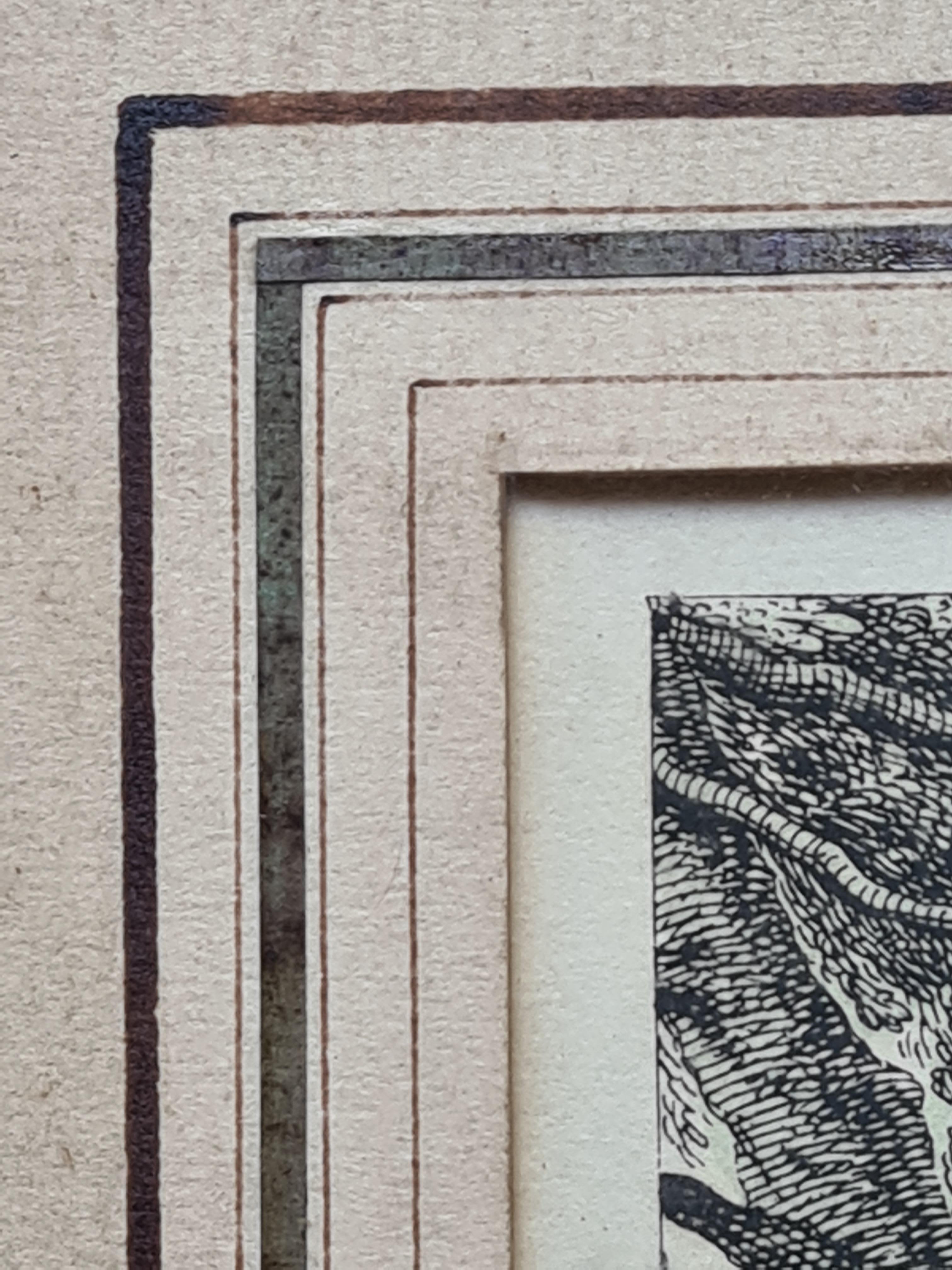 Two Hand Coloured 18th Century Engravings from 