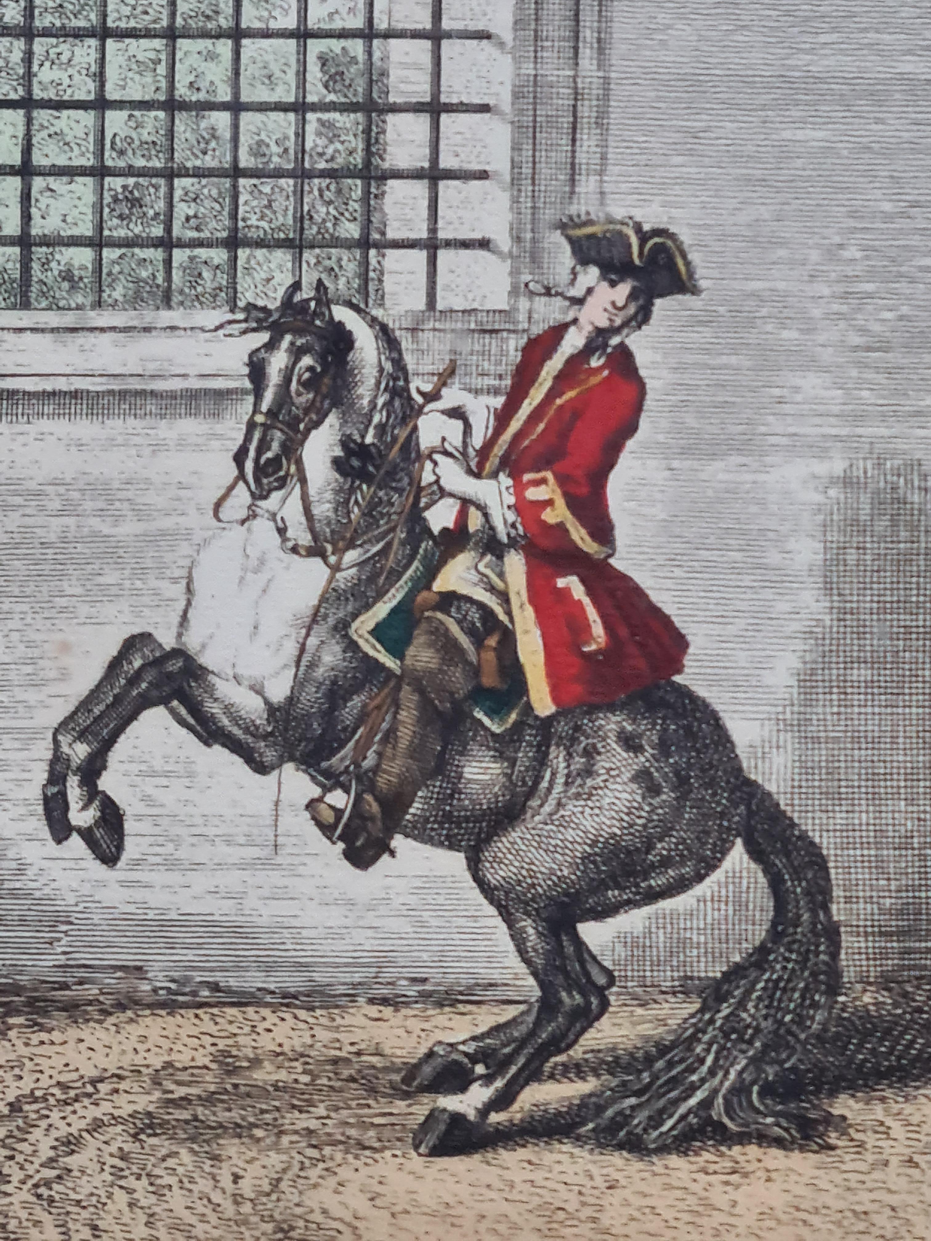 Two Hand Coloured 18th Century Engravings from 
