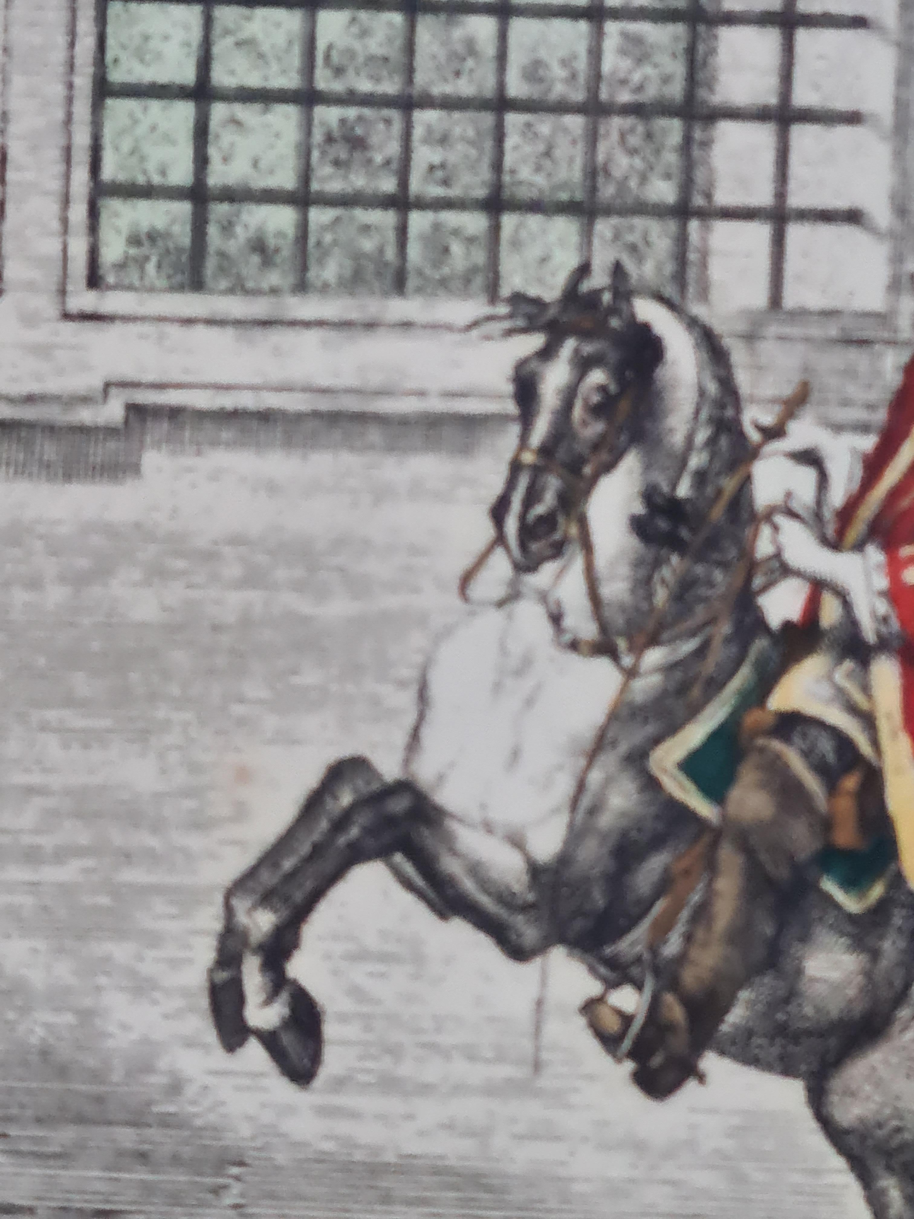 Two Hand Coloured 18th Century Engravings from 
