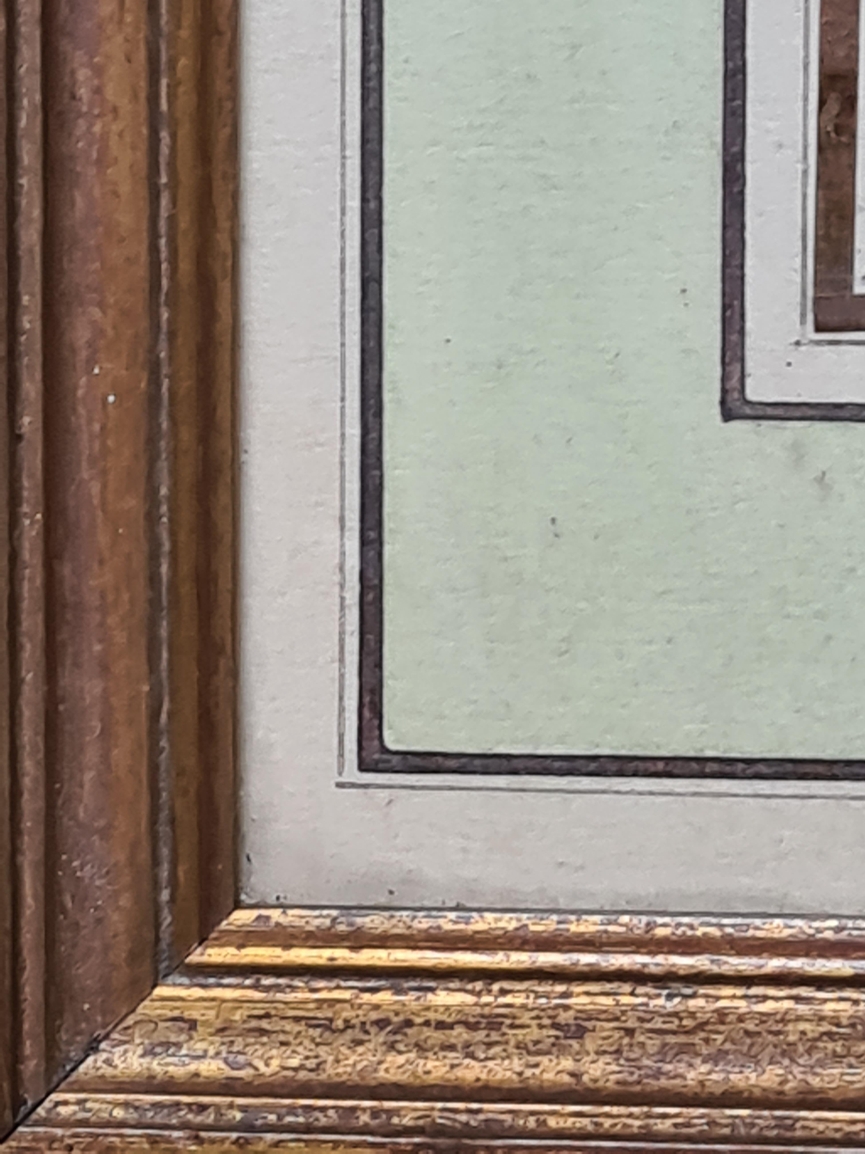 Two Hand Coloured 18th Century Engravings from 