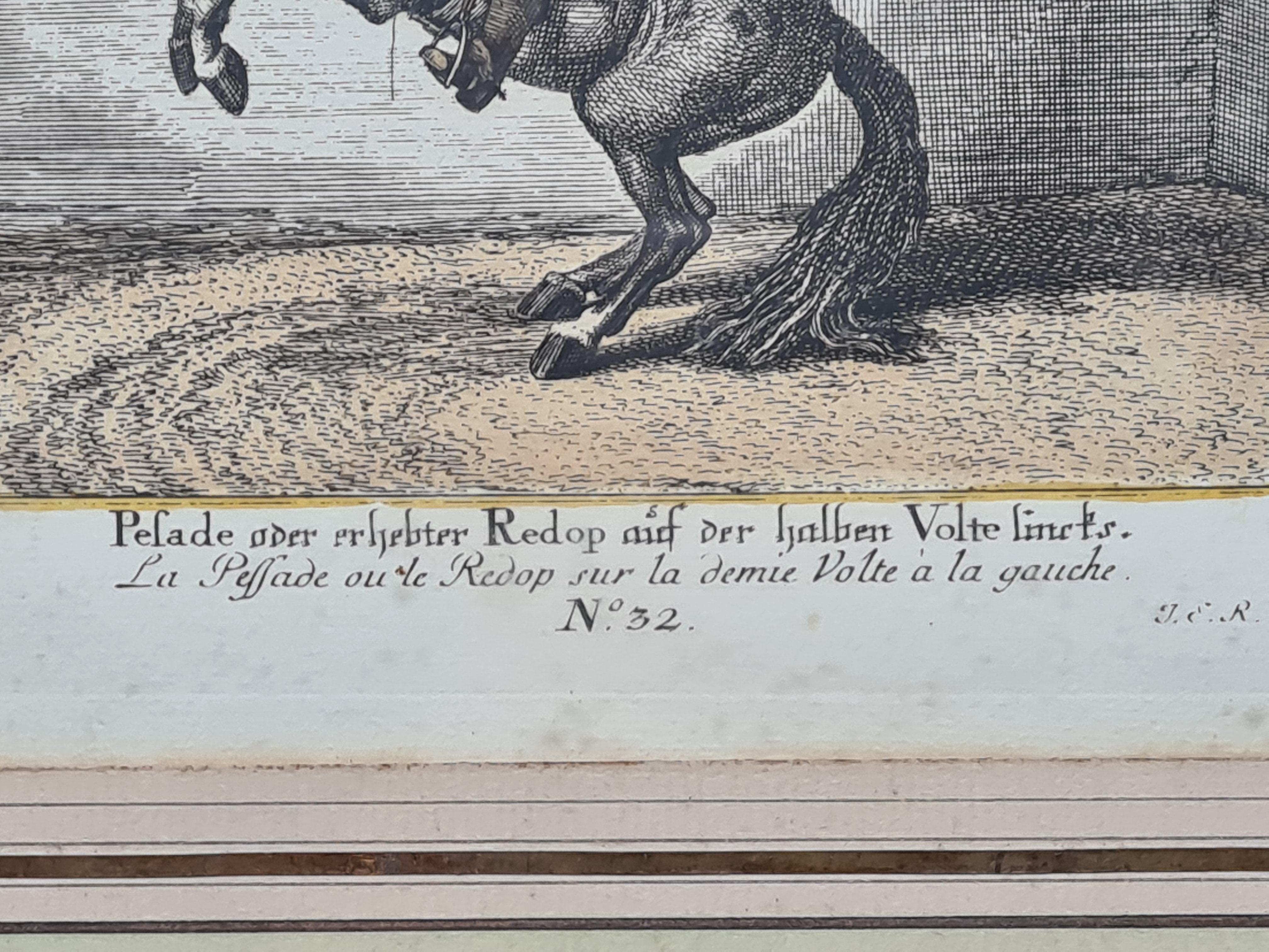 Two Hand Coloured 18th Century Engravings from 
