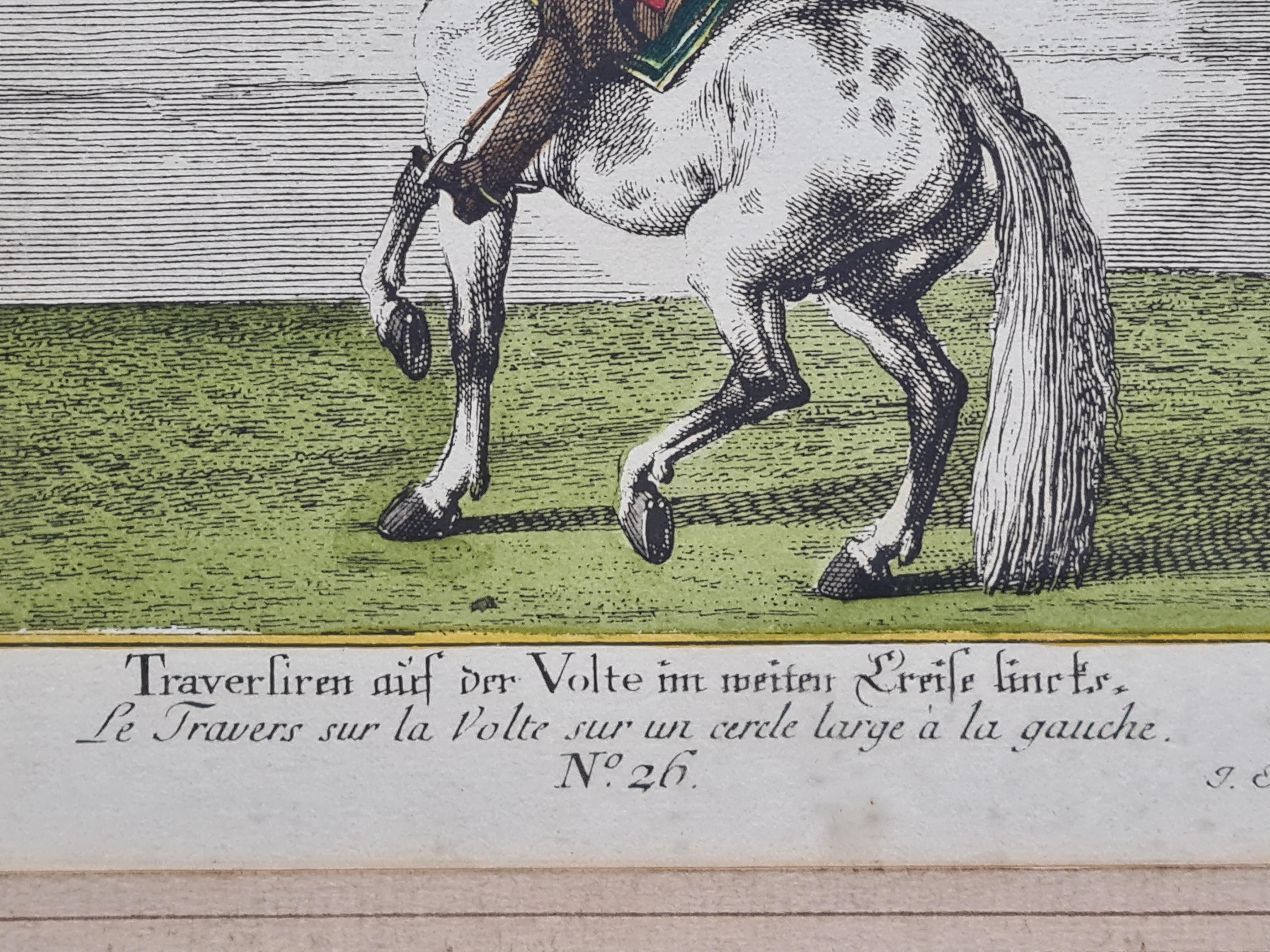 Two Hand Coloured 18th Century Engravings from 