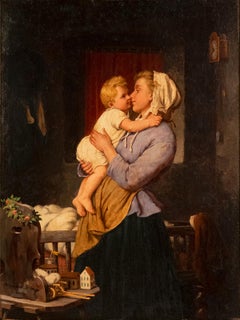 "Mother and Child" by Johann Georg Meyer von Bremen