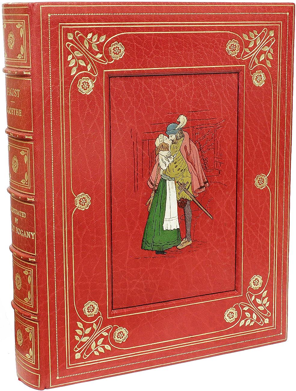 AUTHOR: GOETHE, Johann Wolfgang von - Willy Pogany. 

TITLE: Faust.

PUBLISHER: London: Hutchinson & Co., 1908.

DESCRIPTION: LIMITED EDITION SIGNED BY POGANY. 1 vol., 10-15/16