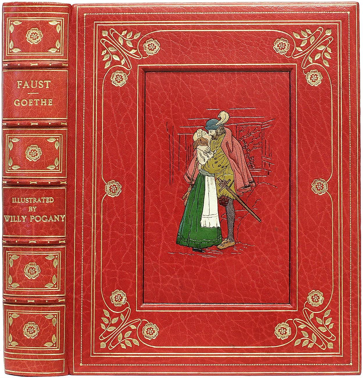 English Johann GOETHE - Faust - LIMITED EDITION - SIGNED BY WILLY POGANY ! For Sale