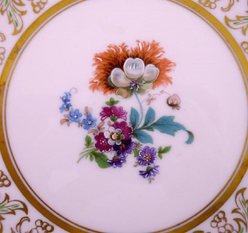 bavaria hand painted plates