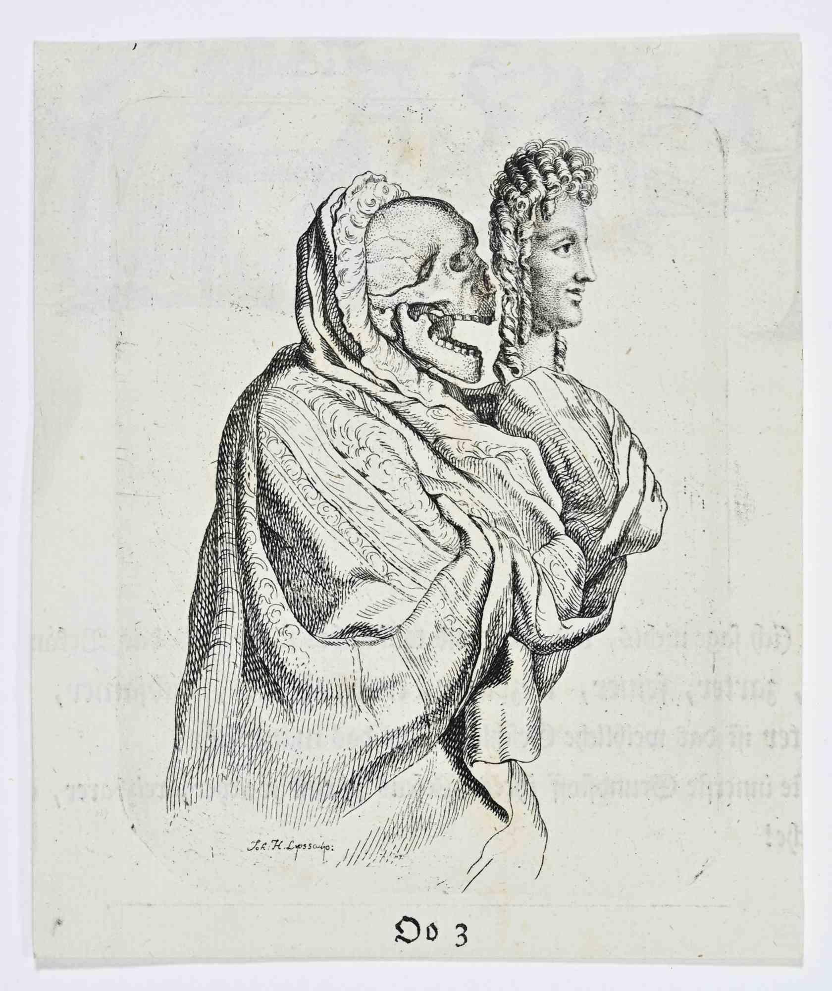A finely executed etching by Johann Heinrich Lips, produced for Johann Caspar Lavater’s influential treatise on physiognomy, one of the most widely circulated and intellectually significant illustrated works of the late 18th century. The image