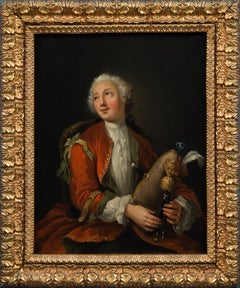 Portrait of a Young Man with Bagpipes, Follower of J.H. Tischbein the Elder