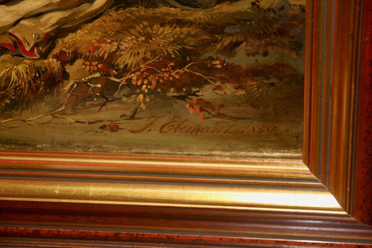 Johann Jakob Eberhardt, 1850, Pittura, Olio su tela, 