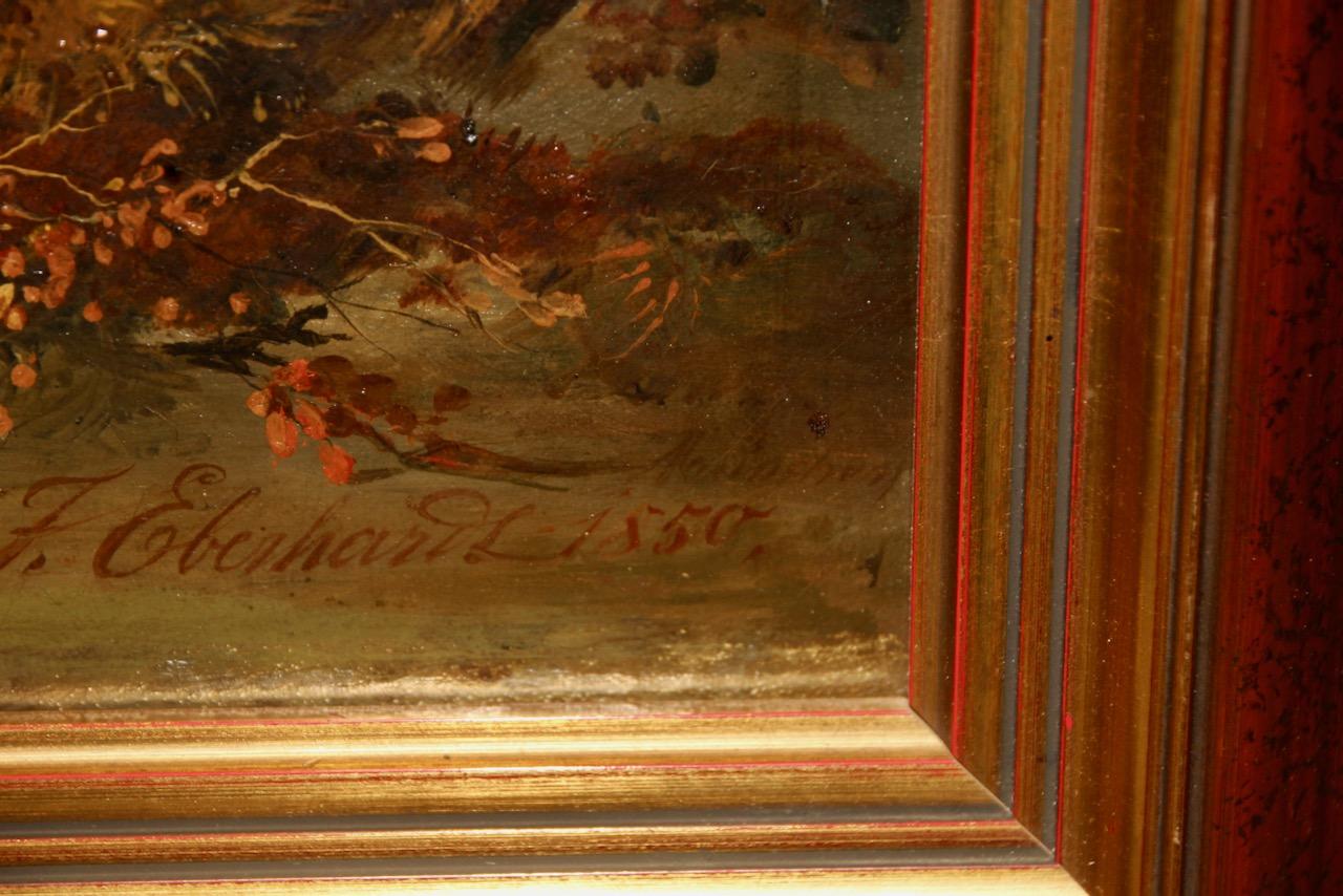 Johann Jakob Eberhardt, 1850, Pittura, Olio su tela, 