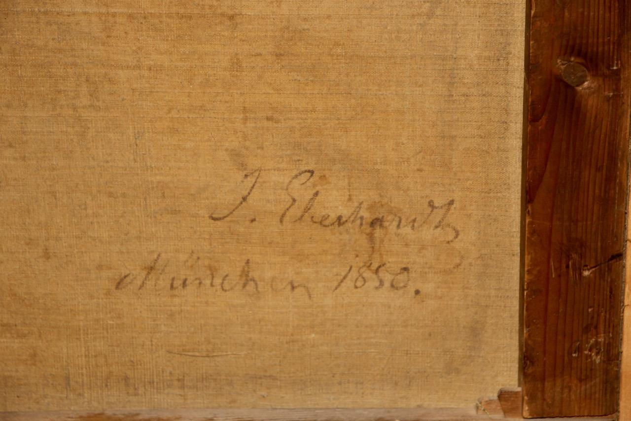 Johann Jakob Eberhardt, 1850, Pittura, Olio su tela, 