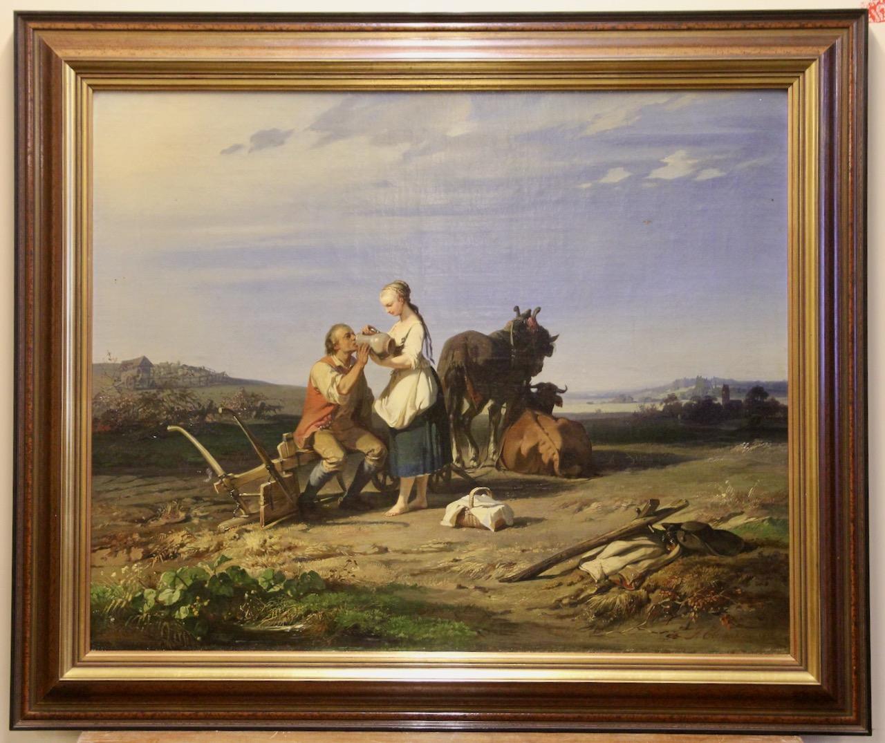 Johann Jakob Eberhardt, 1850, Painting, Oil on Canvas, 