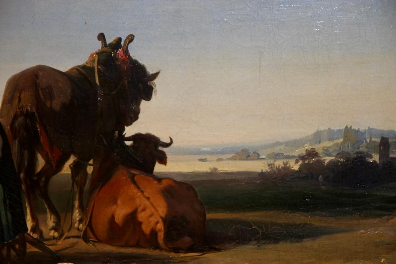 Johann Jakob Eberhardt, 1850, Pittura, Olio su tela, 