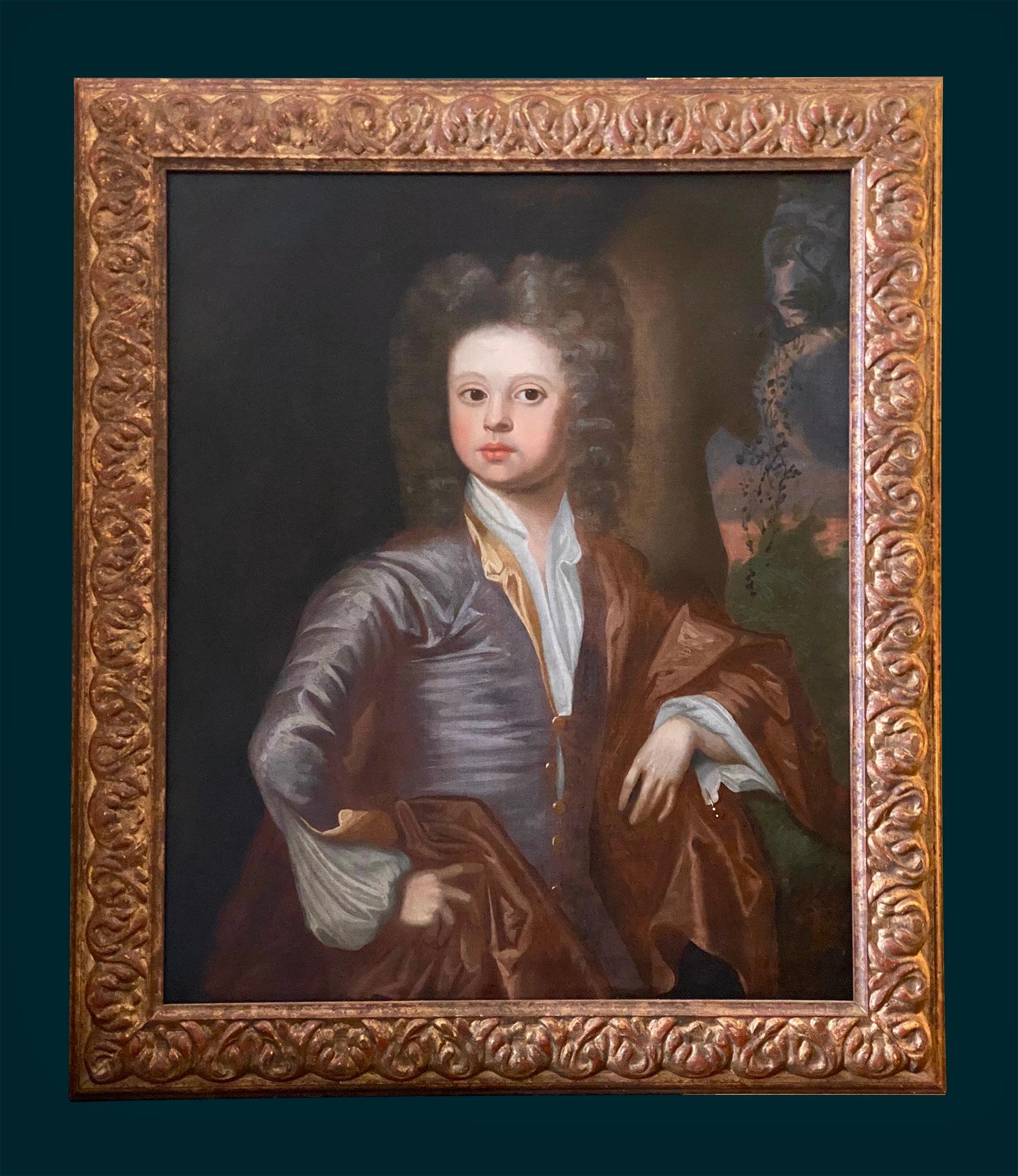 17TH CENTURY PORTRAIT OF A YOUNG GENTLEMAN C.1685 - CIRCLE OF JOHANN KERSEBOOM. 1