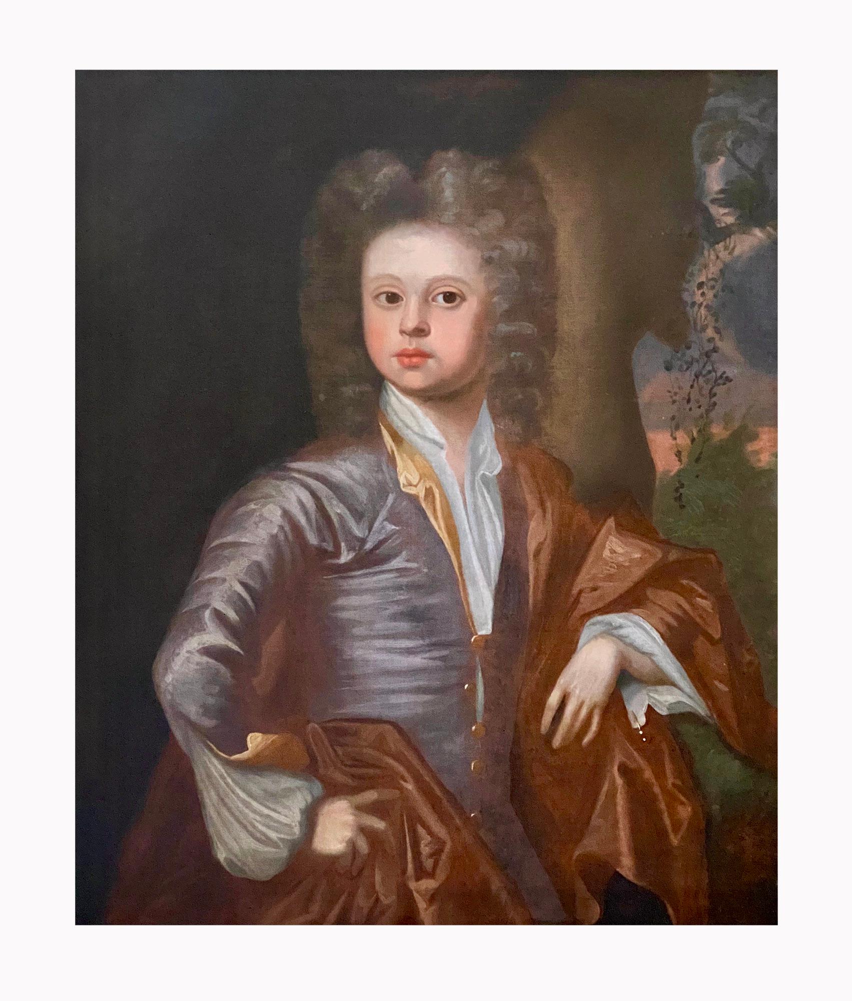 17TH CENTURY PORTRAIT OF A YOUNG GENTLEMAN C.1685 - CIRCLE OF JOHANN KERSEBOOM. 4