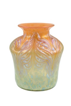 Johann Loetz Witwe Vase Unknown Decor circa 1900 Signed