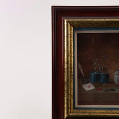 Johann Rudolf Feyerabend, Trompe-l’œil Still Life with Draughts Board, 18th C.