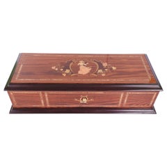 Johann Strauss Waltzes Five Cylinder Interchangeable Inlaid Music Box Ltd Ed