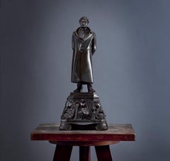 Figura in bronzo di Johann Wolfgang von Goethe di Christian Daniel Rauch