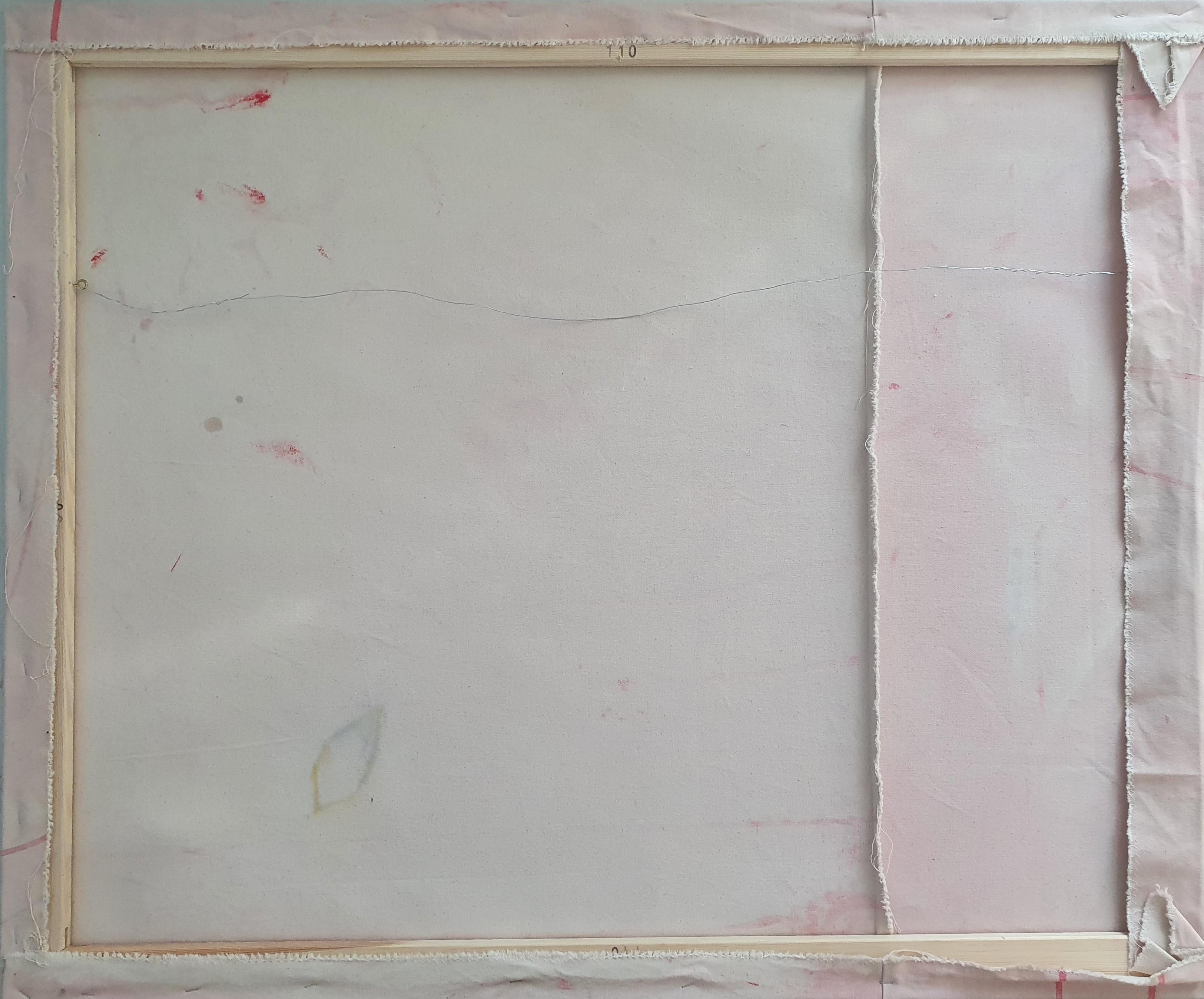Kind of light (Pittura astratta) - Abstract Painting Beige di Johanna Kestilä