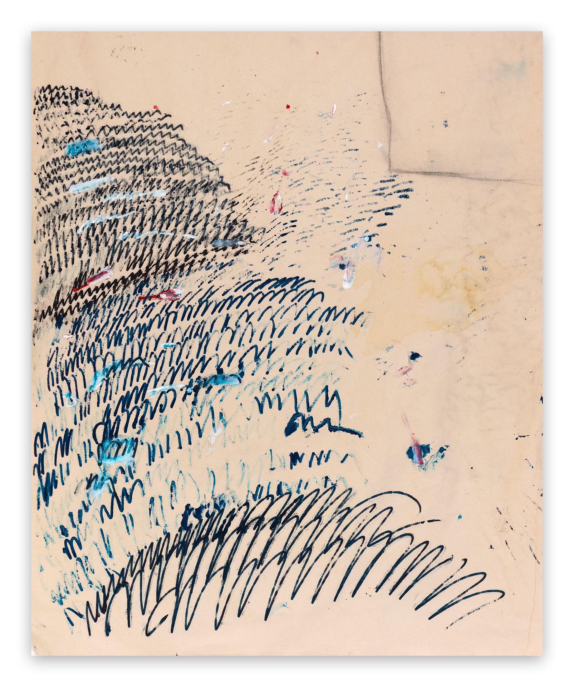 Johanna Kestilä Abstract Painting - Unfinished love letter (Abstract painting)