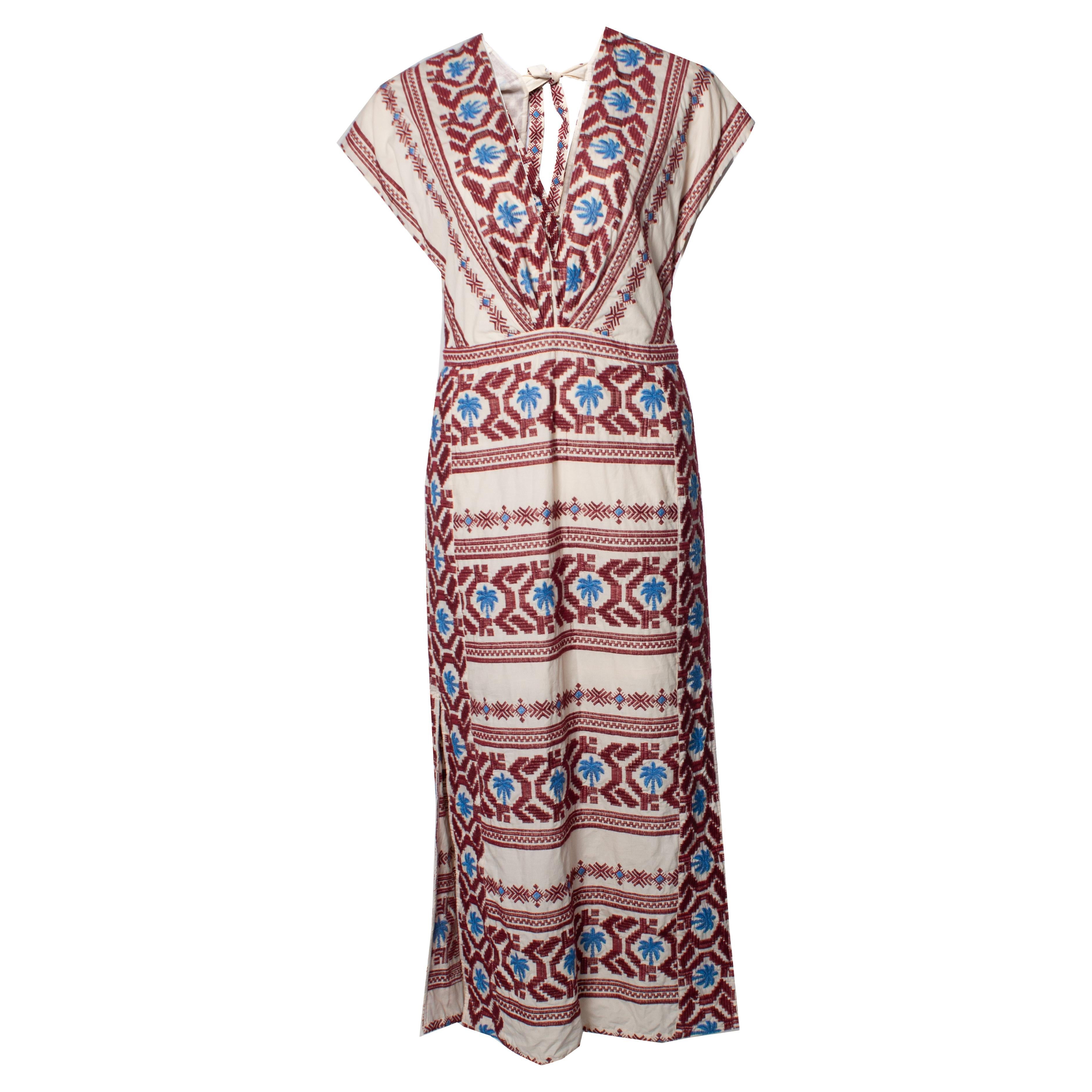 Johanna Ortiz, Embroidered Abasca midi dress