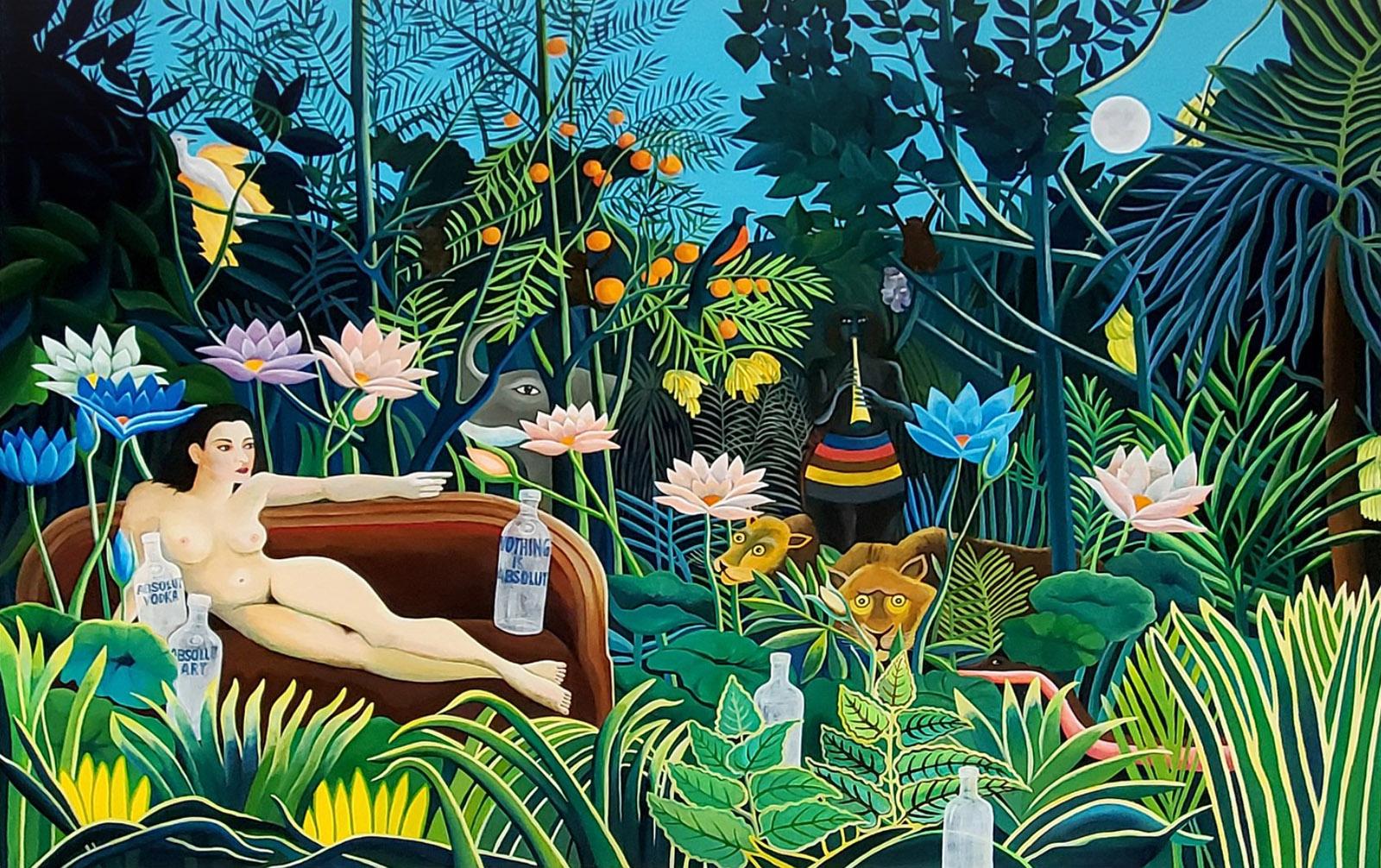 Johanna Schwarzbeck Landscape Painting - Leanna's Dream