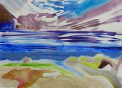 Beach II - Painting by  Johanna Winkelgrund  - 2020