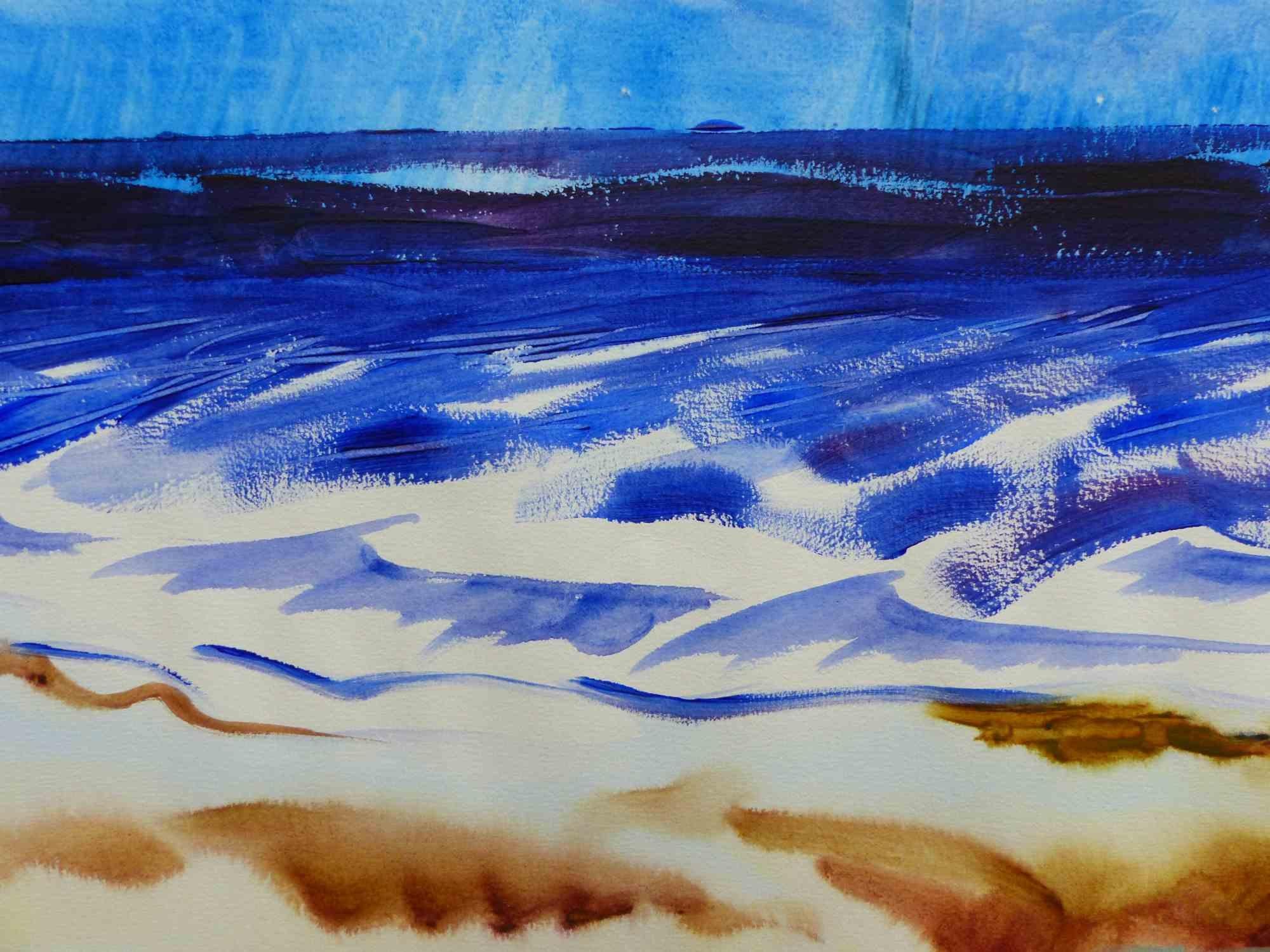 Beach IV - Painting by Johanna Winkelgrund  - 2020 For Sale 1