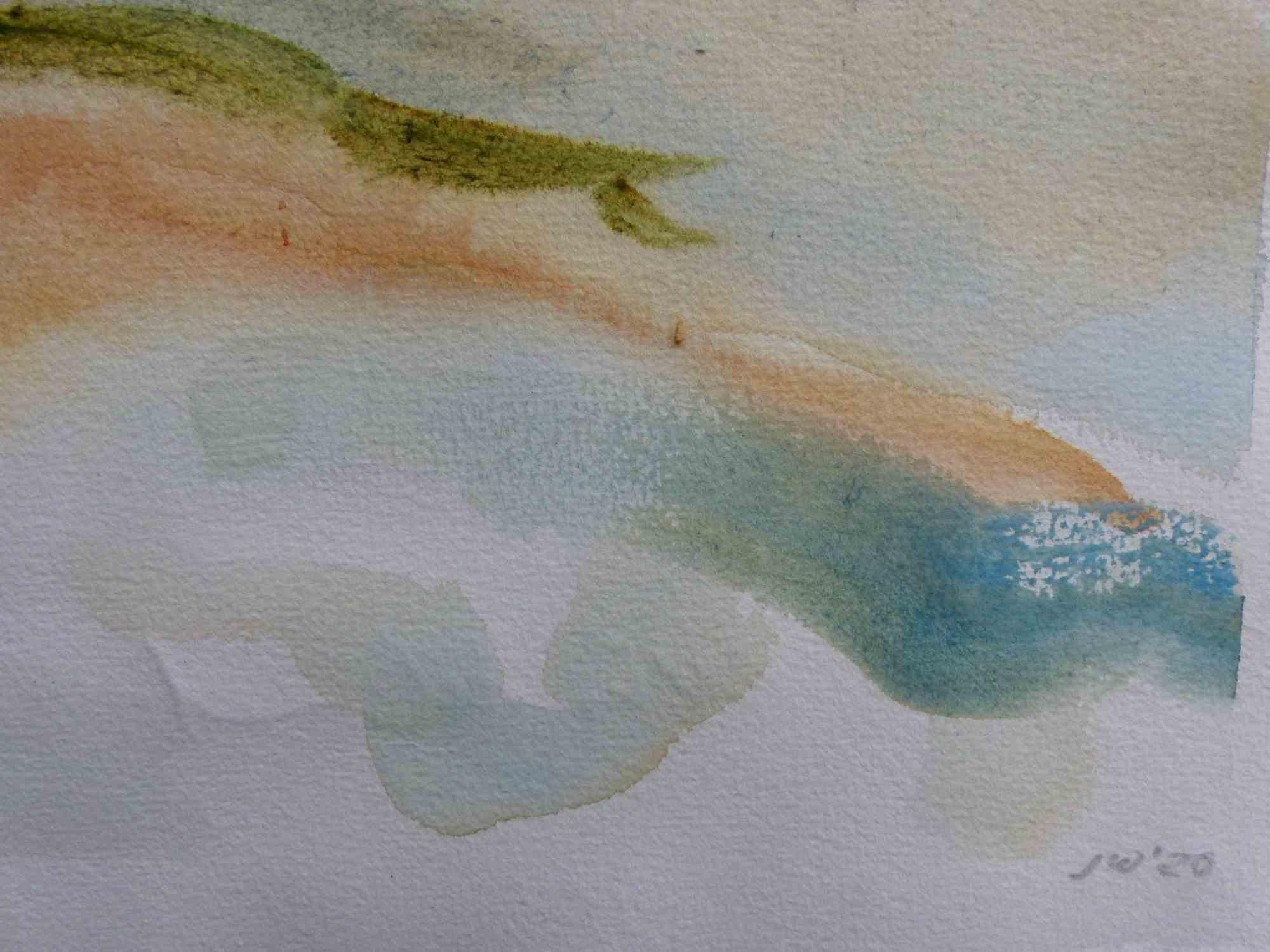 Spiaggia IV - Pittura di Johanna Winkelgrund  - 2020 in vendita 3