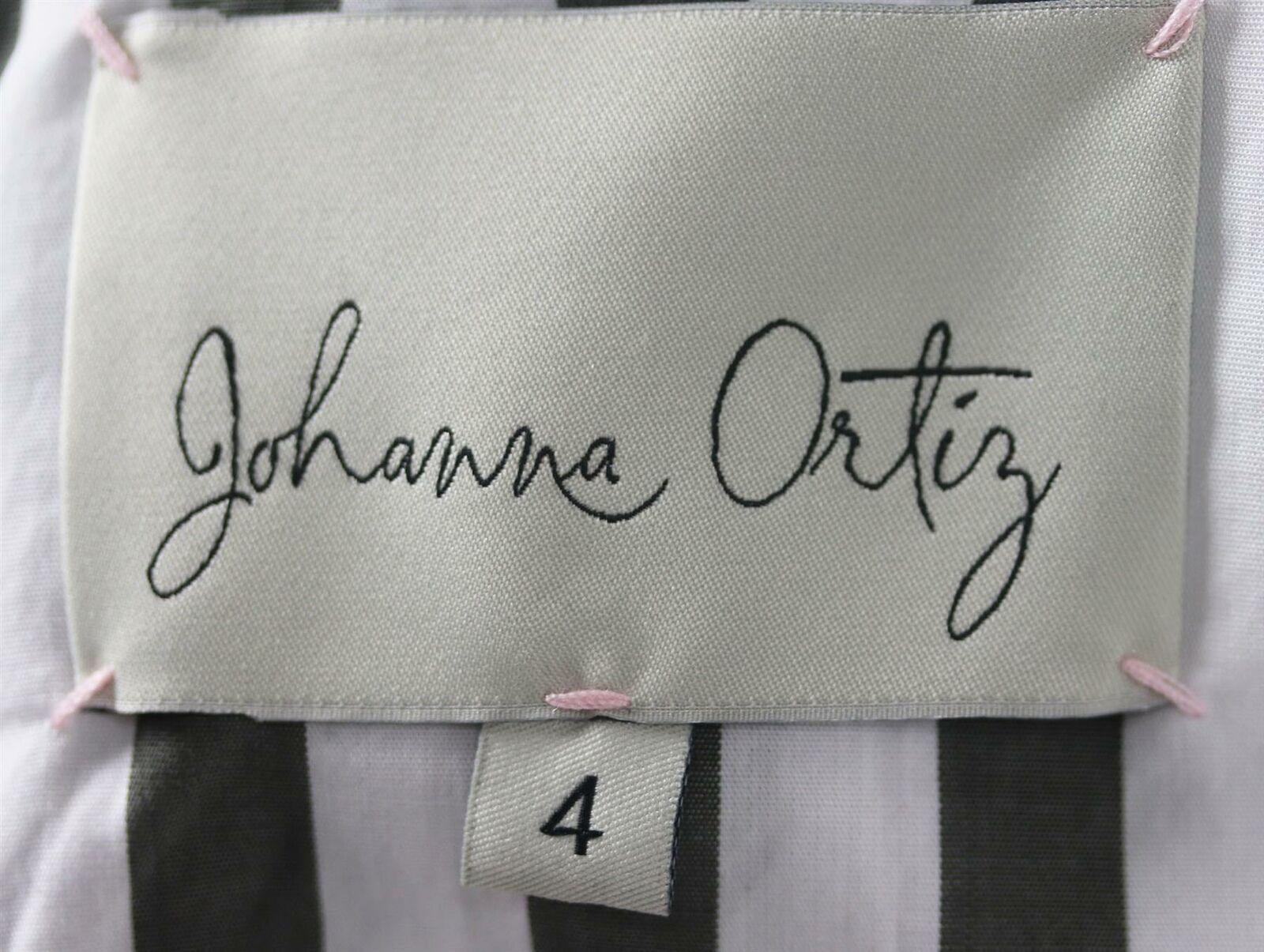 Donna Top monospalla in misto cotone a righe Johanne Ortiz Santa Rosa
