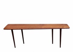Johannes AAsbjerg Couchtisch aus Teakholz, Dänemark 1950er Jahre