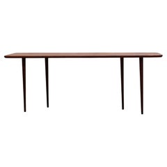 Johannes AAsbjerg Tavolino in Teak, Danimarca 1950s
