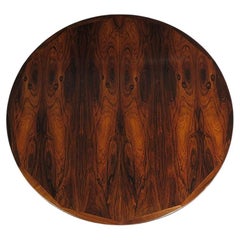 Johannes Andersen #331 Mesa de comedor Galaxy de palisandro con dos tableros, para ocho comensales