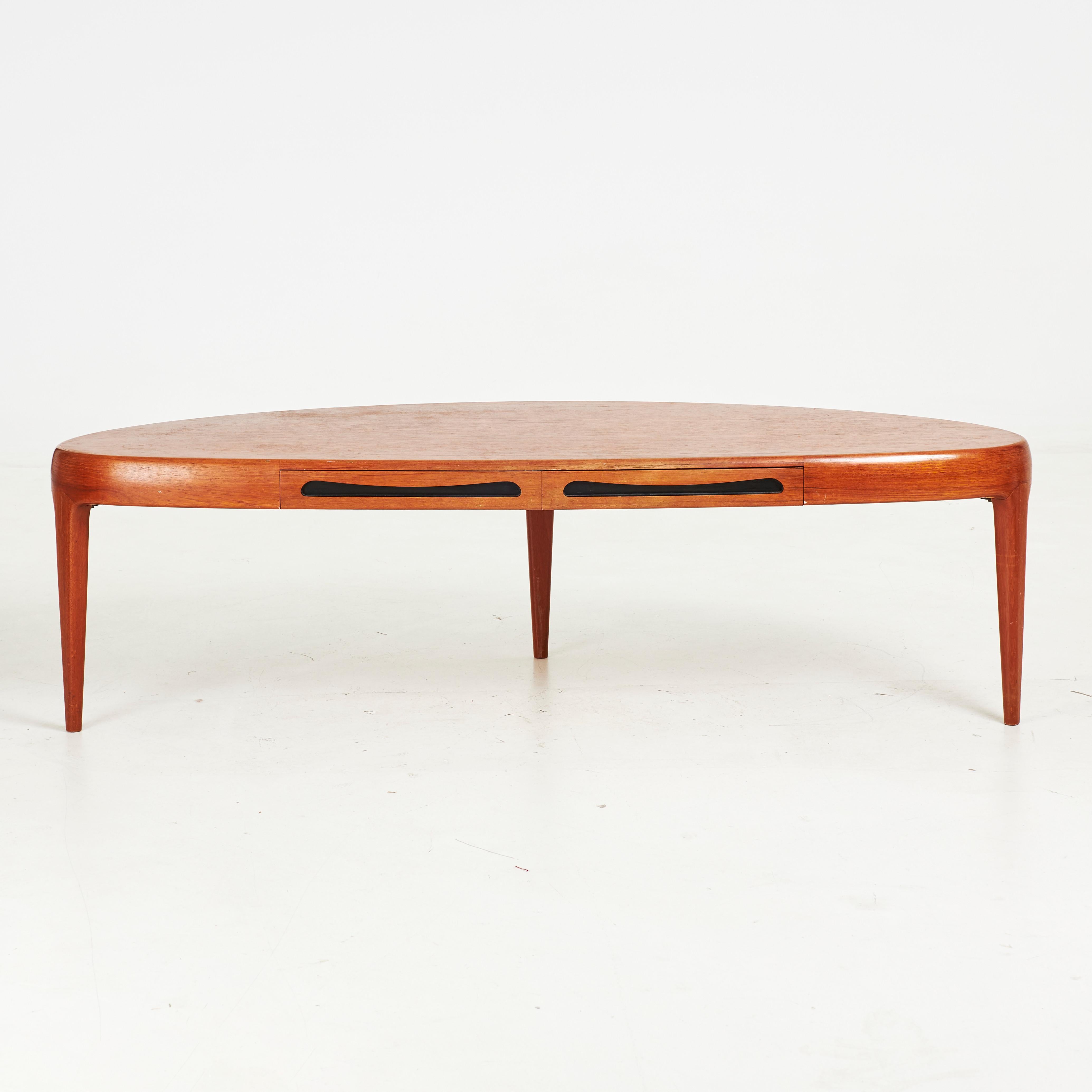 Johannes Andersen, a 'Capri' Coffee Table by Trensum, Denmark 1960s For Sale 1