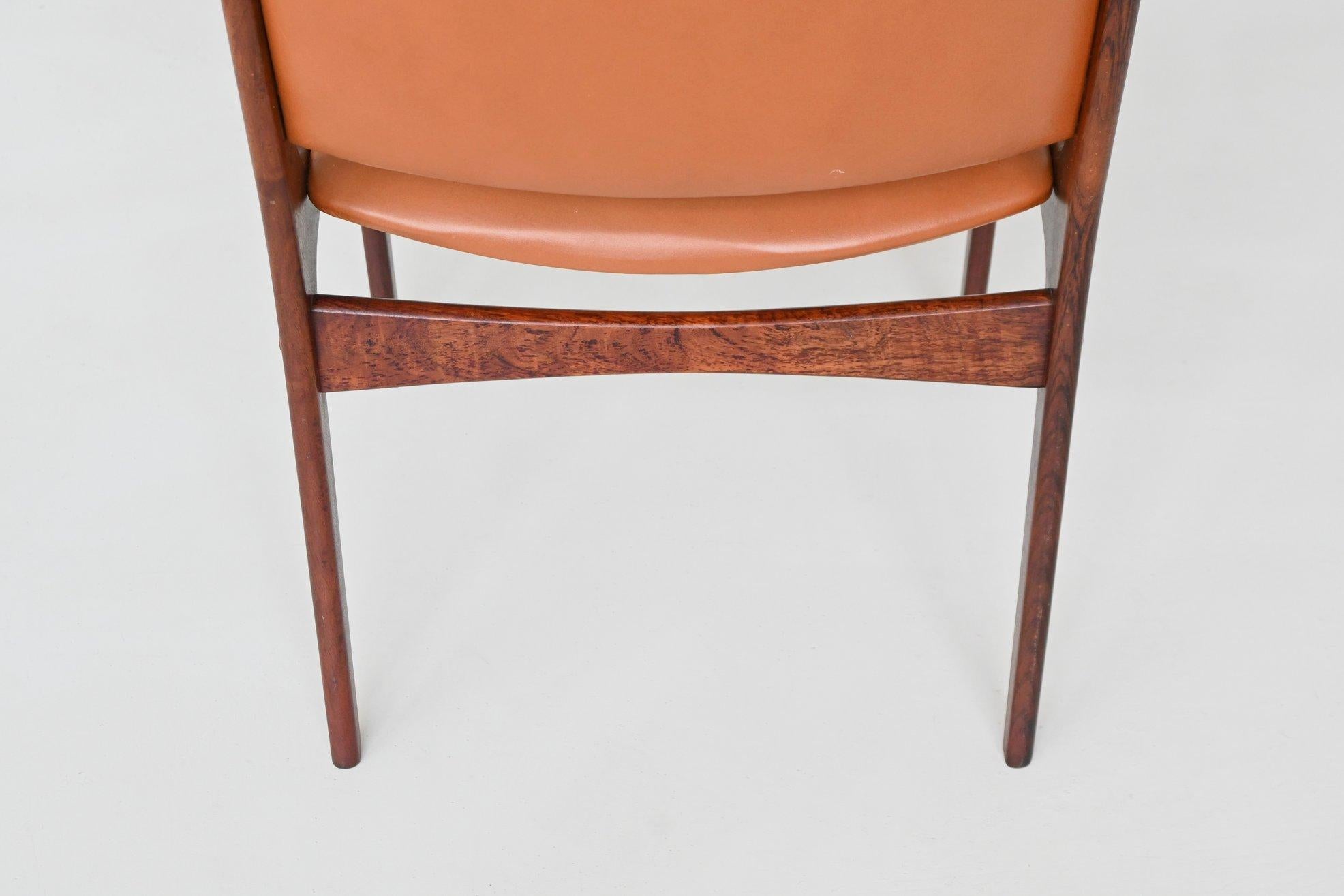 Johannes Andersen armchair in rosewood Uldum Mobelfabrik 1960 For Sale 5