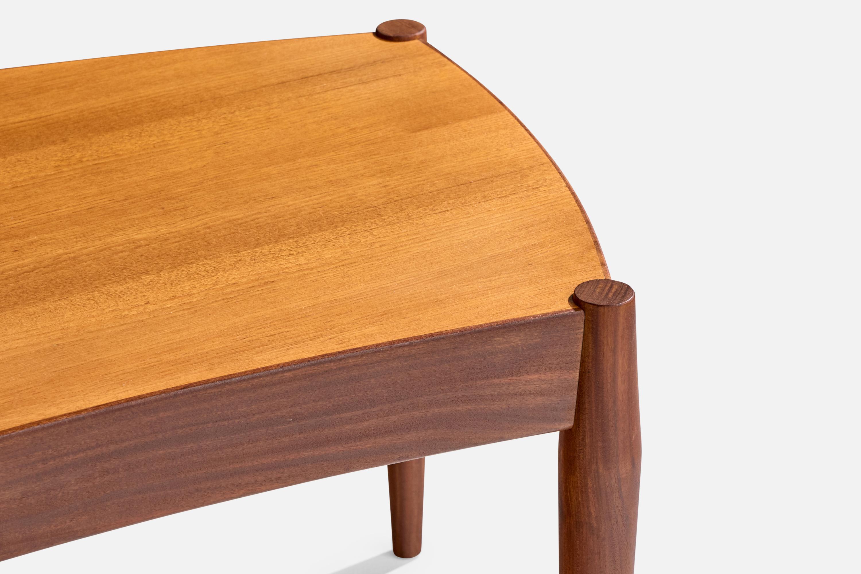 Johannes Andersen Attribution, table basse, teck, Suède, années 1950 en vente 1