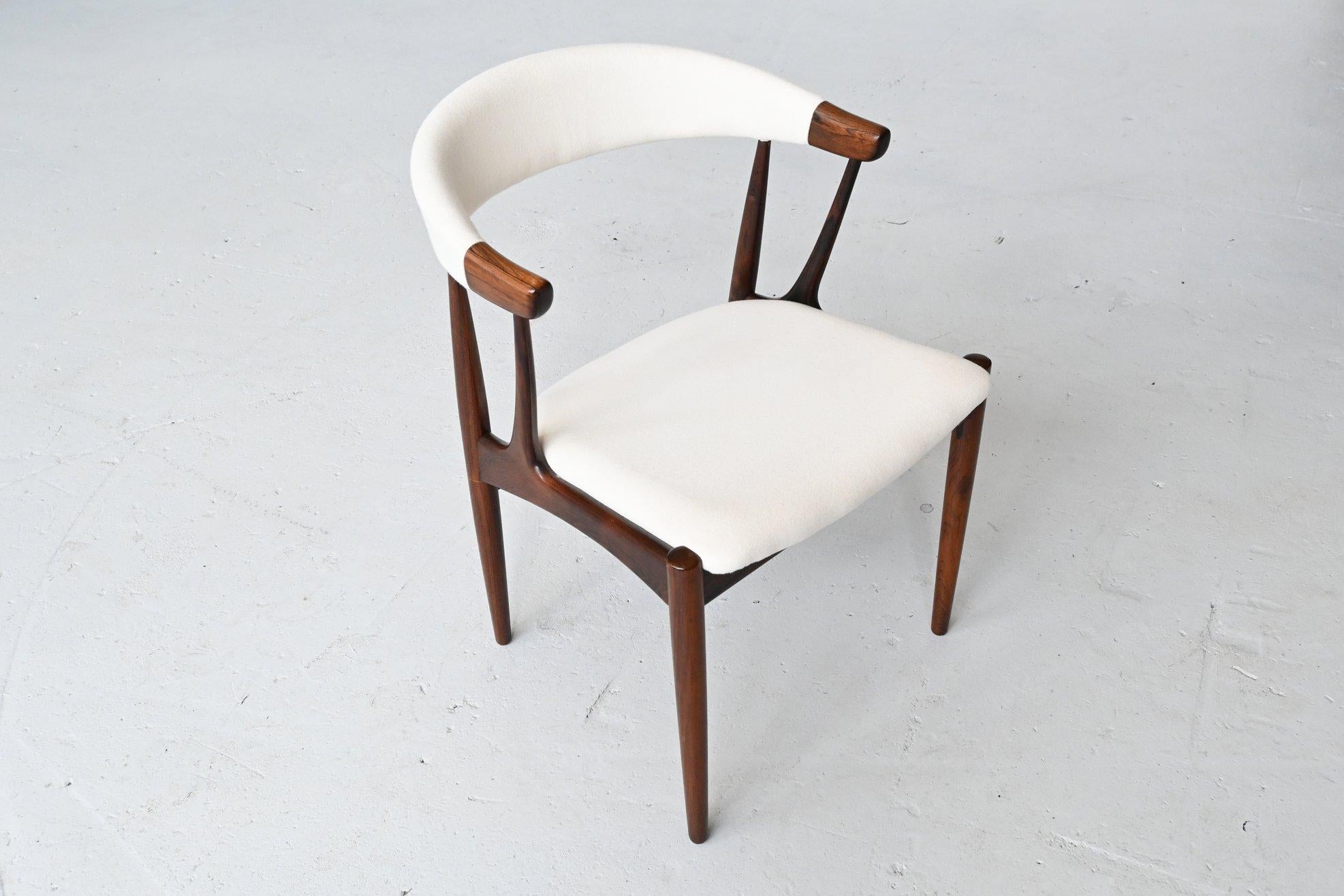 Johannes Andersen BA113 Rosewood Dining Chairs, Denmark, 1969 2