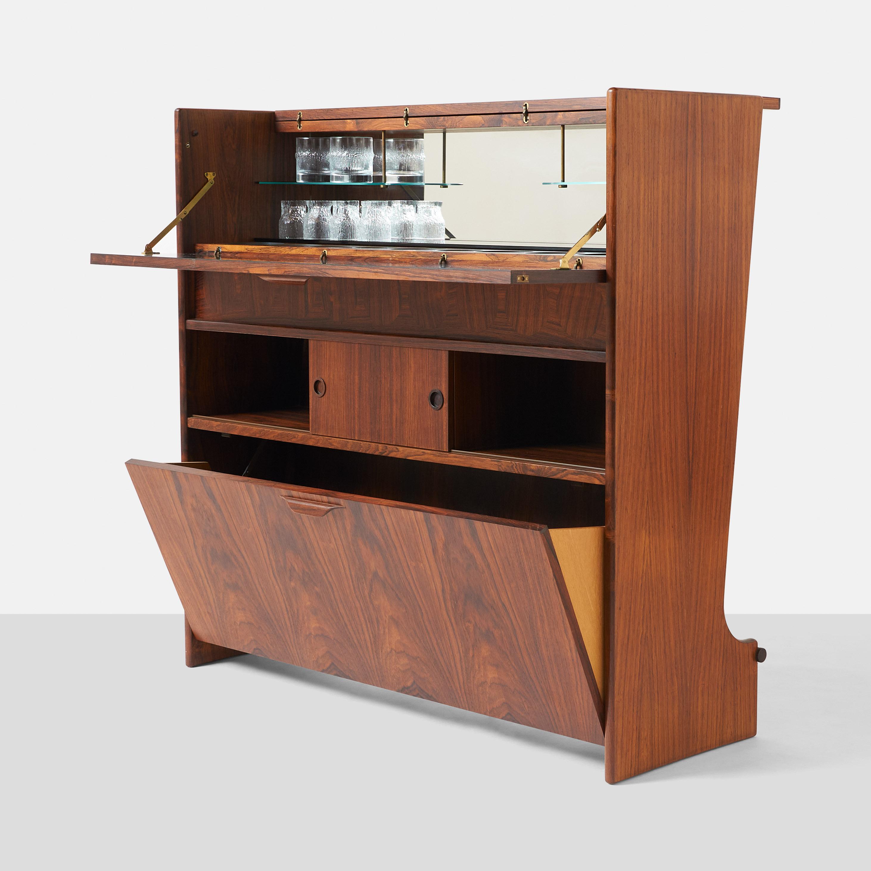 Modern Johannes Andersen Bar Cabinet For Sale