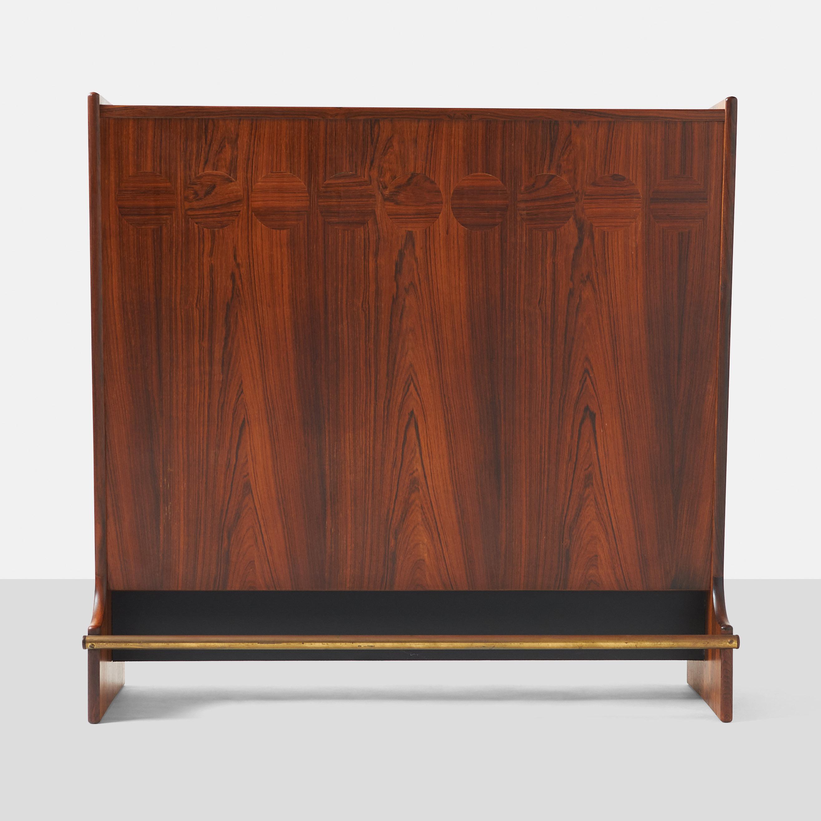 Johannes Andersen Bar Cabinet In Good Condition For Sale In San Francisco, CA