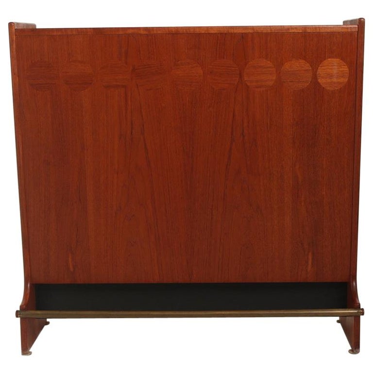 Johannes Andersen Bar in Teak with Formica, Manufactured by Dyrlund