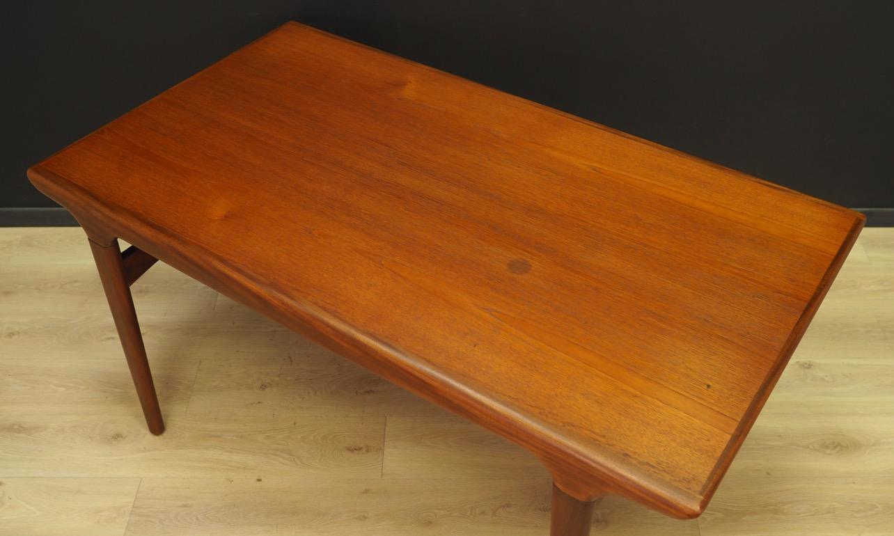 Woodwork Johannes Andersen Brown Dining Table Teak Danish Design, 1960s