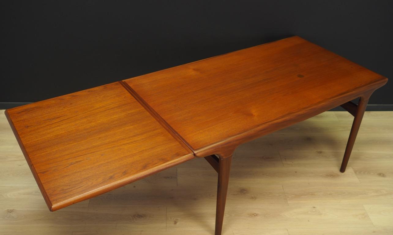 Johannes Andersen Brown Dining Table Teak Danish Design, 1960s 1